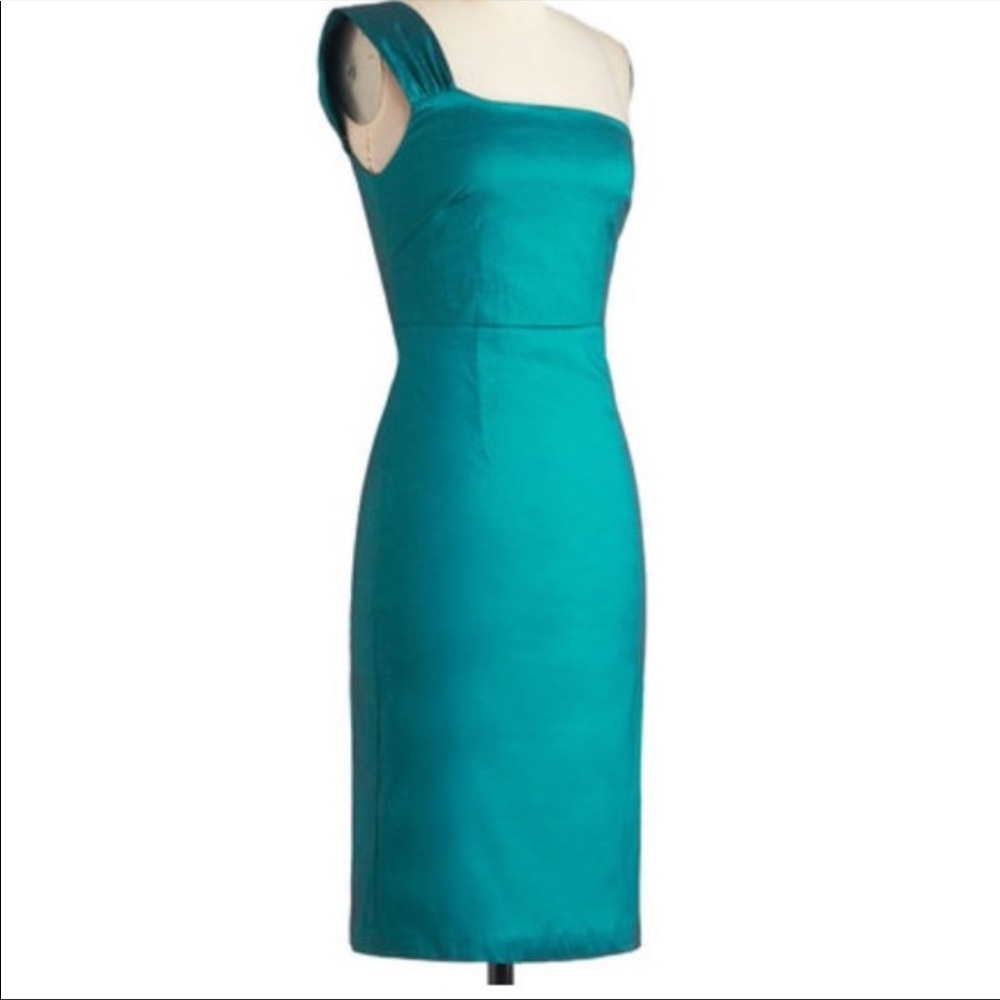 ModCloth one shoulder Rock Steady Dress